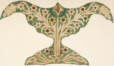 Fragment fra silketelt af Unbekannt Unbekannt